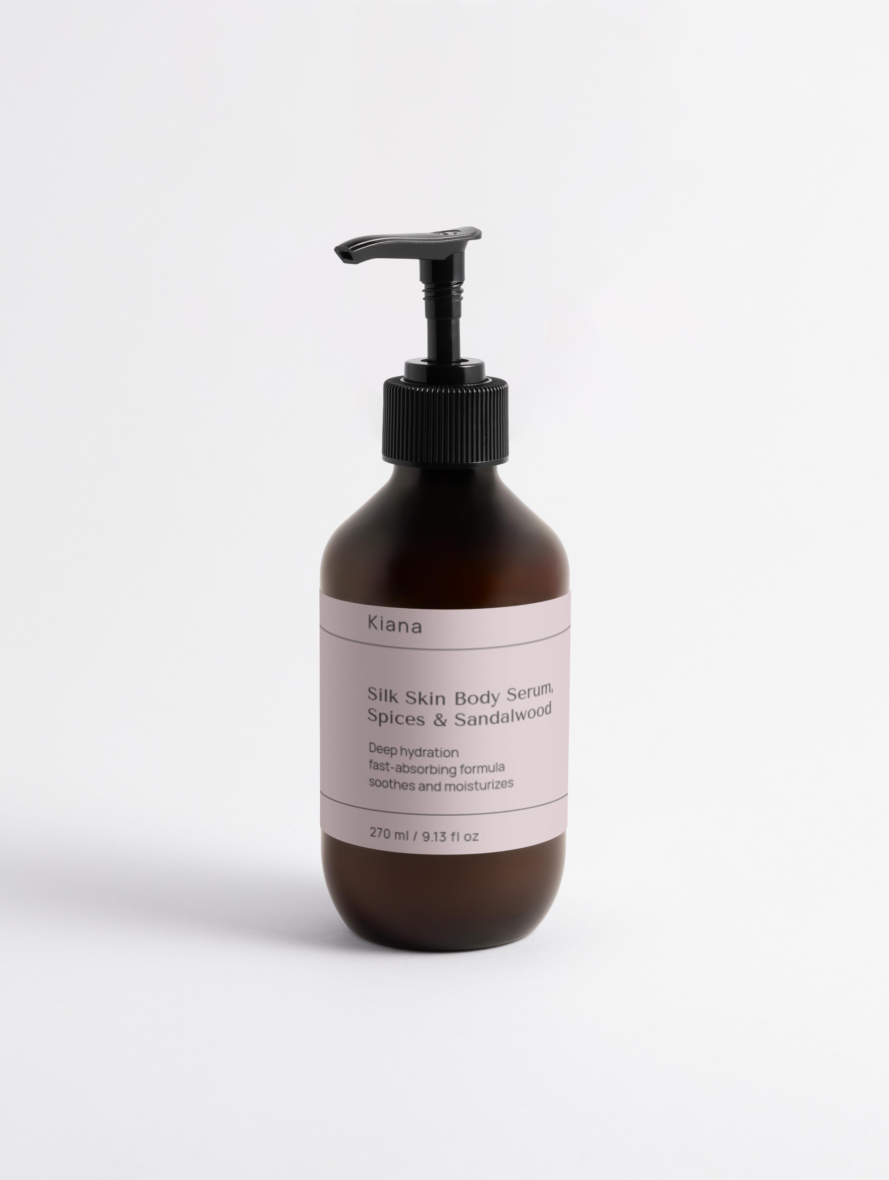 Silk Skin Body Serum, Spices & Sandalwood